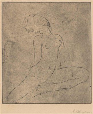 Lot 113 - Wilhelm Lehmbruck (1881-1991) SITZENDES...
