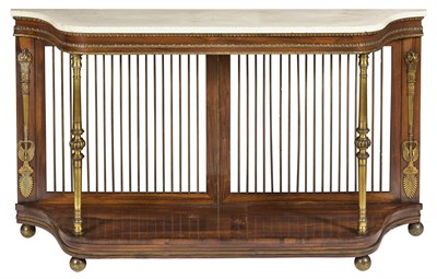 Lot 550 - George IV Ormolu-Mounted Rosewood Console...