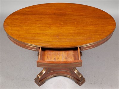 Lot 523 - Russian Neoclassical Brass-Mounted Mahogany...