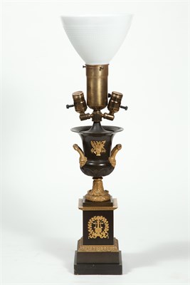 Lot 521 - Louis Philippe Patinated and Gilt-Bronze Vase...