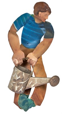 Lot 148 - Timothy Woodman American, b. 1952 Watering,...