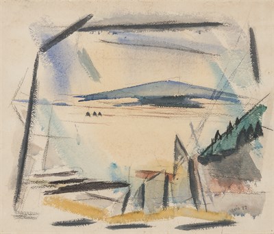 Lot 36 - John Marin American, 1870-1953 Isle au Haut...