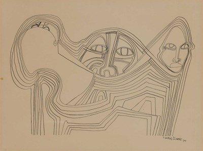 Lot 29 - LeRoy Clarke Trinidadian/American, b. 1938...