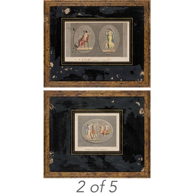 Lot 363 - After J. B. Wicar PIERRE GRAVEE ANTIQUE Five...