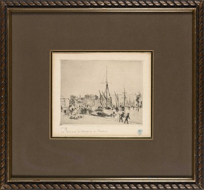 Lot 181 - Camille Pissarro (1830-1930) LE PORT PRÈS LA...