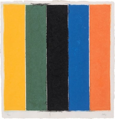 Lot 89 - Ellsworth Kelly (1923-2015) COLORED PAPER...
