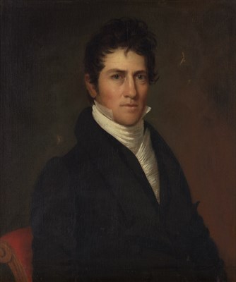 Lot 78 - American School 19th Century Portrait of a...