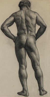 Lot 113 - Continental School 19th Century Male Model...