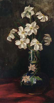 Lot 79 - American School 19th Century Narcissus Oil on...