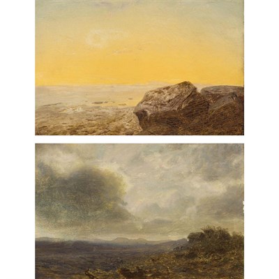 Lot 101 - Alexander Helwig Wyant American, 1836-1892...