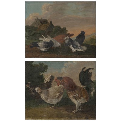 Lot 83 - Continental School 19th Century Fowl: Two...