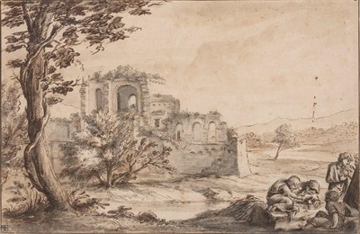 Lot 63 - Italian School 17th/18th Century Children...