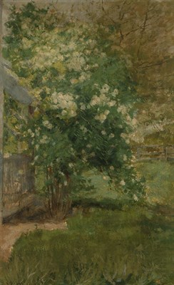 Lot 122 - American School 19th century The Side Yard...