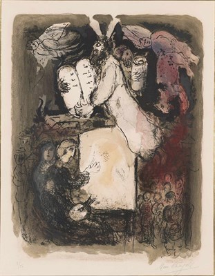 Lot 37 - Marc Chagall LE SONGE DU PEINTRE (M. 489)...
