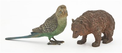 Lot 161 - Group of Bronze Figures of Animals Comprising...