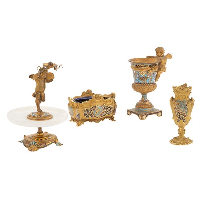 Lot 311 - Miscellaneous Group of Continental Gilt and...
