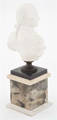 Lot 273 - Sevres Bisque Porcelain Bust of Lafayette...