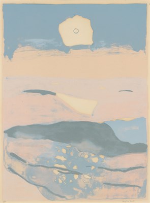 Lot 186 - Fairfield Porter SUNRISE (L. 29) Color...