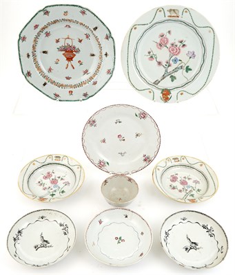 Lot 221 - Chinese Export Porcelain Famille Rose Armorial...