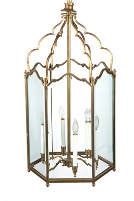 Lot 515 - Louis XVI Style Gilt-Bronze Six-Light Hall...