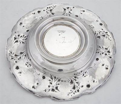 Lot 383 - Tiffany & Co. Sterling Silver Footed Cake...