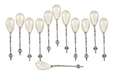 Lot 374 - Set of Twelve Gorham Sterling Silver and...
