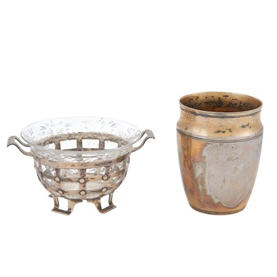 Lot 367 - Tiffany & Co. Makers Sterling Silver Cup;...