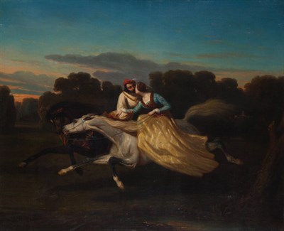 Lot 18 - Circle of Alfred de Dreux Le Baiser a Plein...