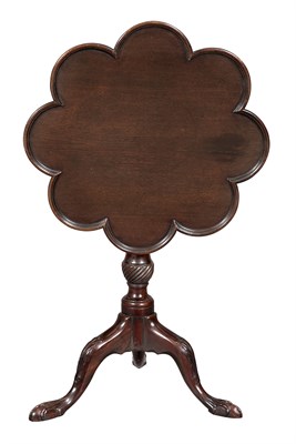 Lot 286 - George II Mahogany Tilt-Top Tea Table 18th...