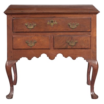 Lot 202 - Queen Anne Walnut Dressing Table Delaware...