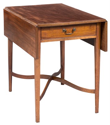 Lot 271 - Federal Mahogany Pembroke Table Delaware...