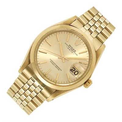 Lot 331 - Gold 'Oyster Perpetual' Wristwatch, Rolex, Ref. 1500
