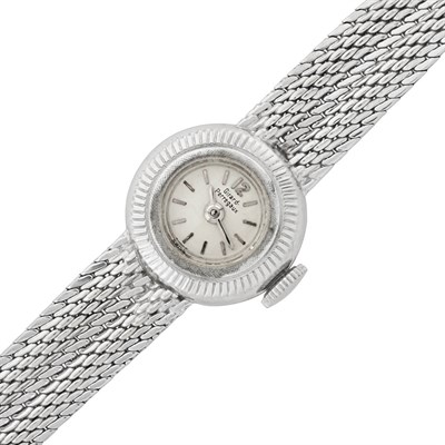 Lot 320 - White Gold and Diamond Wristwatch, Rolex and White Gold Wristwatch, Girard Perregaux