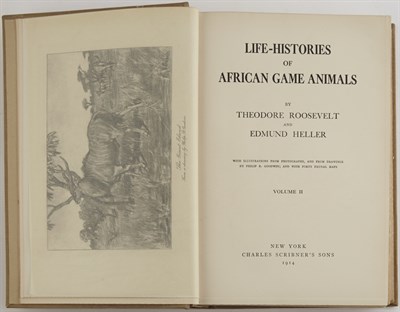 Lot 167 - ROOSEVELT, THEODORE and HELLER, EDMUND Life...