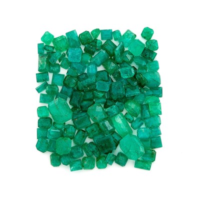Lot 1636 - Group of Unmounted Emeralds