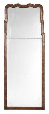 Lot 157 - George I Walnut Parcel Gilt Pier Mirror 18th...