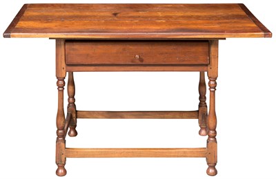 Lot 312 - William and Mary Cherry and Maple Side Table...