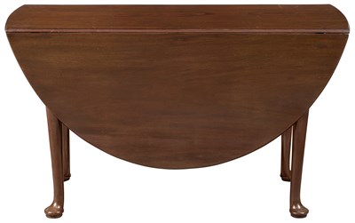 Lot 278 - George III Mahogany Drop Leaf Dining Table...