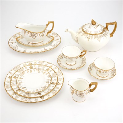 Lot 157 - Royal Crown Derby Gilt Decorated Porcelain...