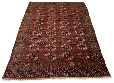 Lot 557 - Tekke Bokhara Carpet West Turkestan, late 19th...