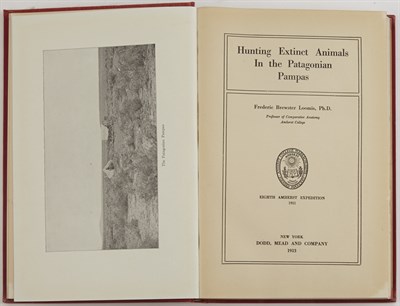 Lot 127 - LOOMIS, FREDERIC B. Hunting Extinct Animals in...
