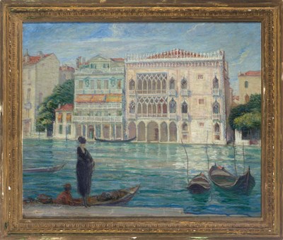 Lot 1129 - Harriette Bowdoin American, 1880-1947 Venice...