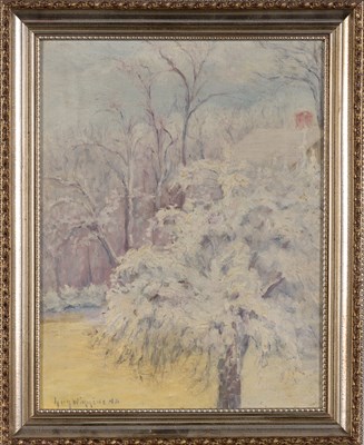 Lot 83 - Guy C Wiggins American, 1883-1962 Trees in...