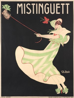 Lot 11 - Georges Kugelmann Benda MISTINGUETT Color...