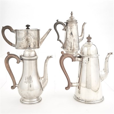 Lot 189 - Group of Three English or American Sterling...