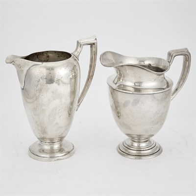 Lot 196 - Group of Four Sterling Silver Water Pitchers...