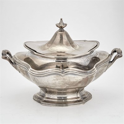 Lot 199 - Reed & Barton Sterling Silver Oval Two-Handled...