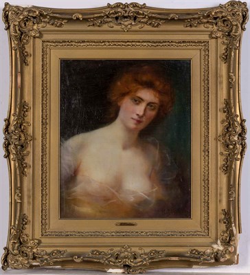 Lot 74 - Henri Rondel French, 1857-1919 Portrait of a...