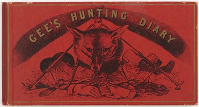 Lot 81 - GEE, ERNEST R. Gee's Hunting Diary. New York:...