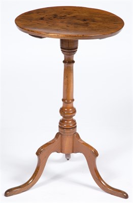 Lot 460 - Federal Cherrywood Candlestand Probably...